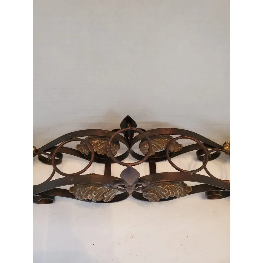 Cast Bronze/Brass Art Deco 5 Candle Holder